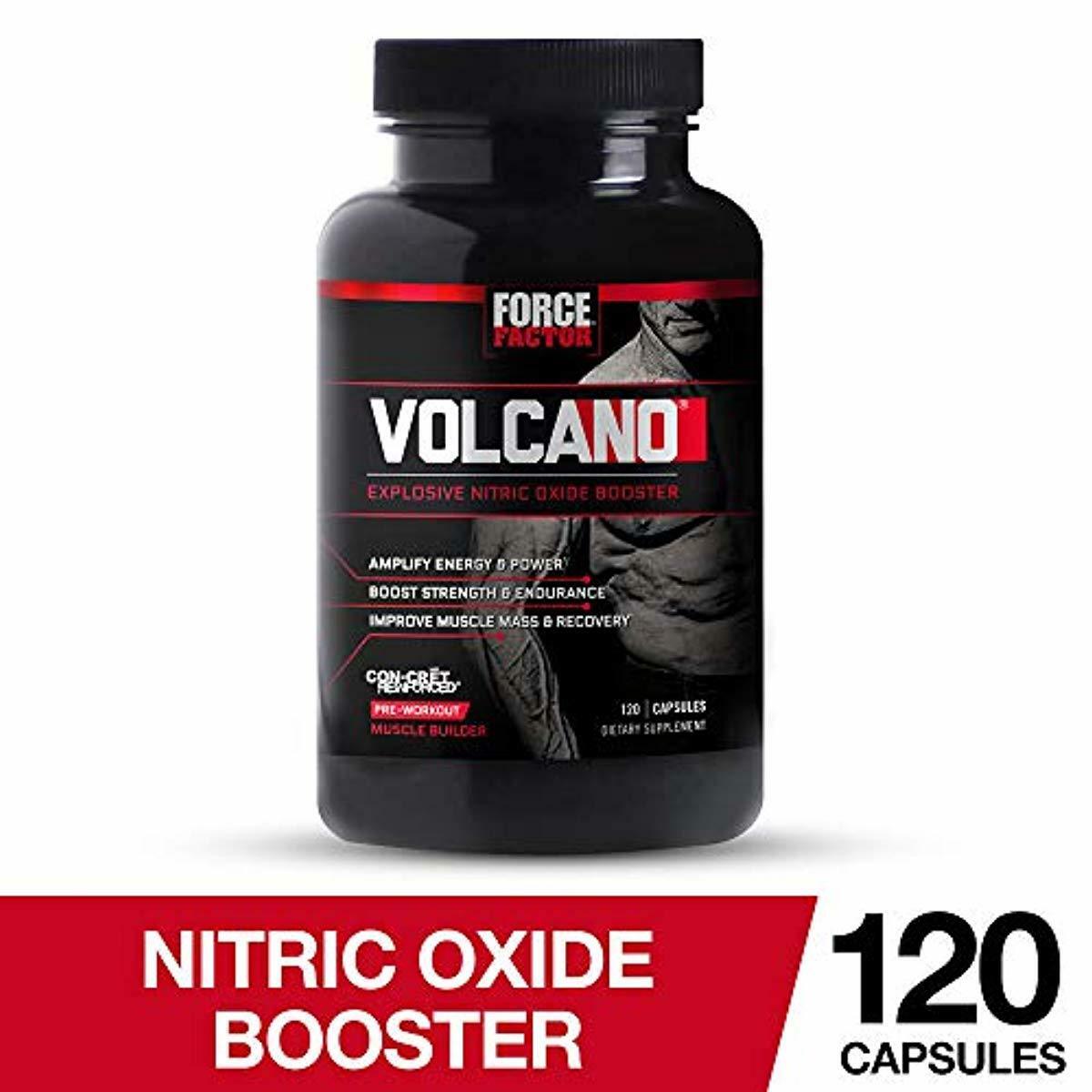 Capsules Force Factor Volcano Preworkout Explosive Nitric