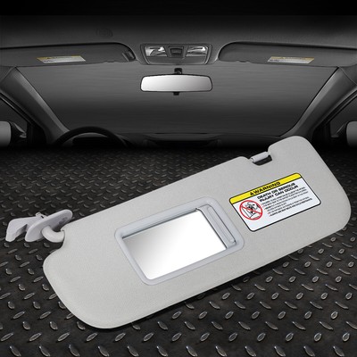 ДЛЯ 11-14 ELANTRA OE STYLE СОЛНЦЕЗАЩИТНЫЙ КОЗЫРЕК С ЛЕВОЙ СТОРОНЫ ВОДИТЕЛЯ, СОЛНЦЕЗАЩИТНЫЙ КОЗЫРЕК с ЗЕРКАЛОМ СЕРОГО ЦВЕТА