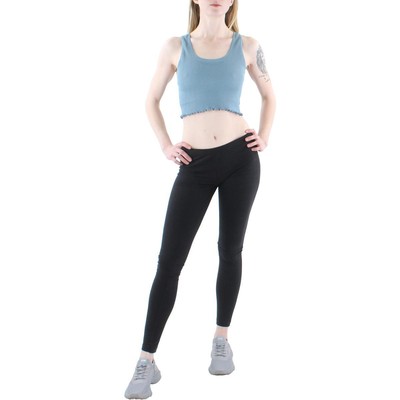 Женский синий укороченный топ для занятий йогой и фитнесом Yogalicious L BHFO 9972