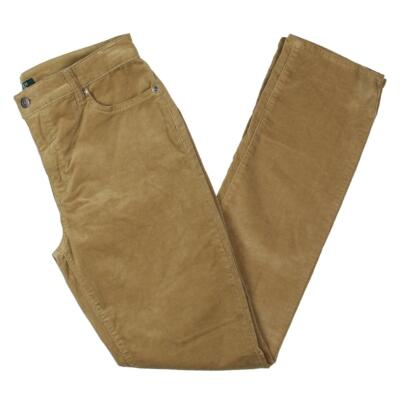 

Женские светло-коричневые прямые вельветовые брюки Lauren Ralph Lauren Plus  31 BHFO 4427, Camel