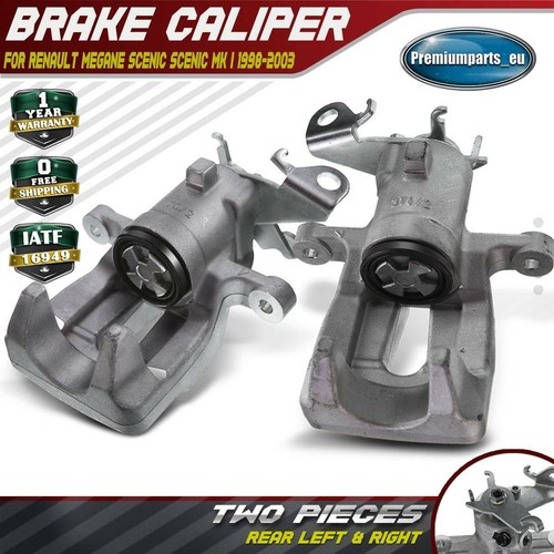 2x Brake Calipers Rear for Renault Megane Scenic Scenic MK I 9803