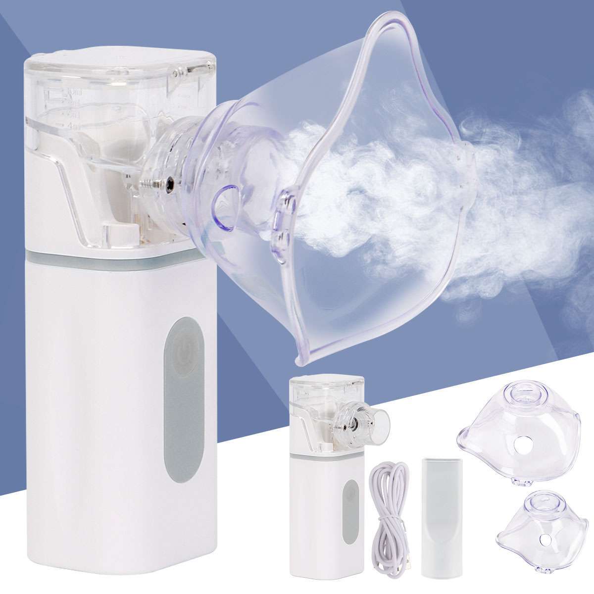 Portable Ultrasonic Rechargeable Mini Inhaler Mist Machine For