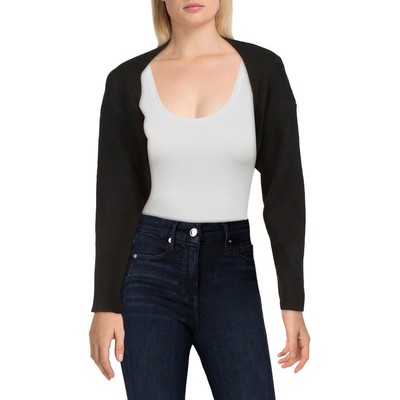 

Женское черное болеро в рубчик Lucy Paris Connell, топ  BHFO 9014, Черный
