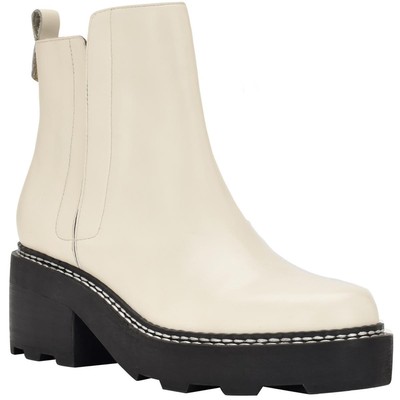 Женские ботинки челси Calvin Klein Amina цвета слоновой кости, размер 9,5, средний (B,M) BHFO 8465