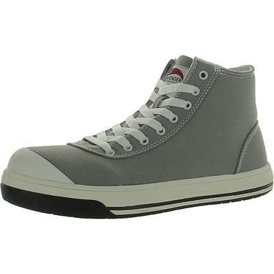 Женские серые парусиновые ботильоны Avenger на шнуровке Shoes 9 Medium (B,M) BHFO 2917