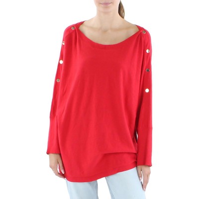 

Женский вязаный пуловер с рукавами 3/4 Jones New York BHFO 0586, Rouge