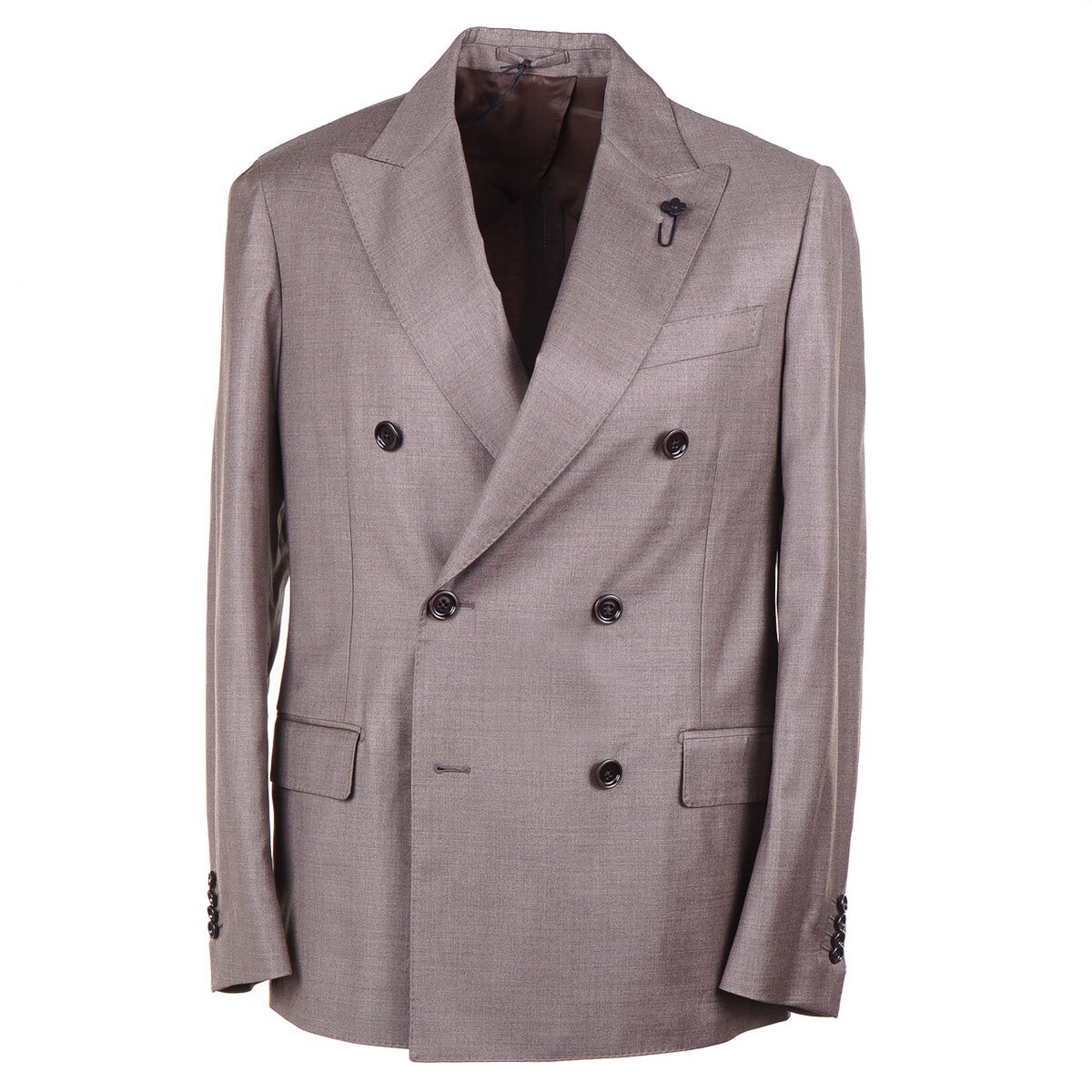 LARDINI loro piana ダークグレー スーツ 46 LARDINI loro piana ダークグレー スーツ 46 SUITS ADVANCE