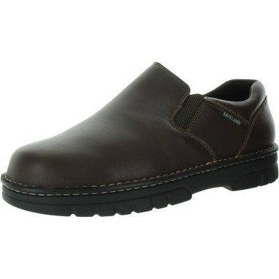 Повседневные слипоны из коричневой кожи Eastland Mens Newport 14 Medium (D) BHFO 0194