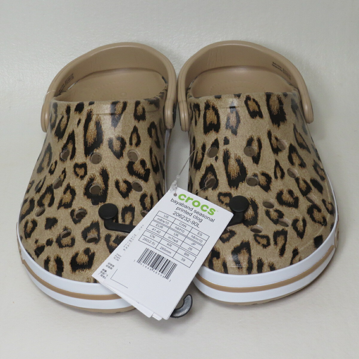 leopard bayaband crocs