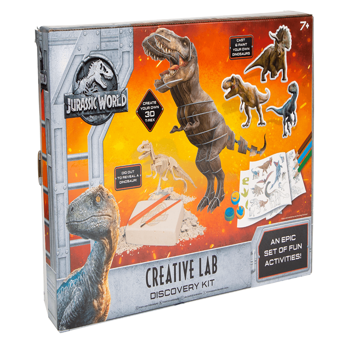 Jurassic World T-Rex Model Dig A Dinosaur Kit Excavation Fossil Kids Toy Game | eBay