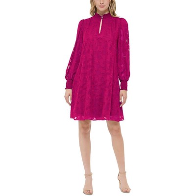 

Женское фиолетовое мини-платье с присборками Tommy Hilfiger  BHFO 8782, Wine berry