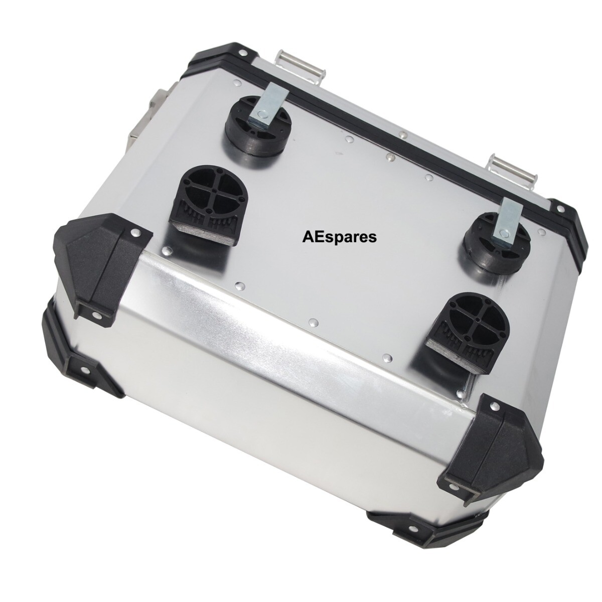 Fits Royal Enfield Himalayan 411 Aluminium Panniers Silver Box Packed Pair