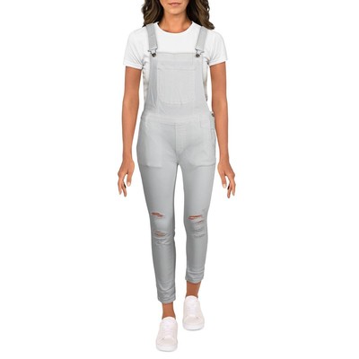 

Джинсы-комбинезоны Black Orchid Womens White Destroyed Skinny средней посадки  BHFO 9147, Vapor, BO287