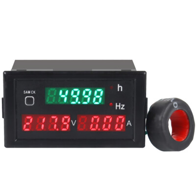 XJF Voltage Testers DC 0-20V Round Analog Dial Panel Meter Voltmeter Gauge