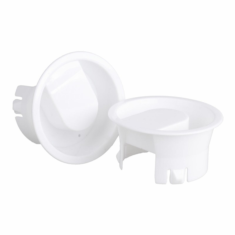 2 Concave Water Pitcher Lids Splash Resistant Cover Stopper 