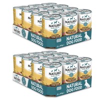 Naturo Grain Gluten Free Chicken with Fruit and Vegetables in a Herb Gravy 24 Cans (2 Boxes)