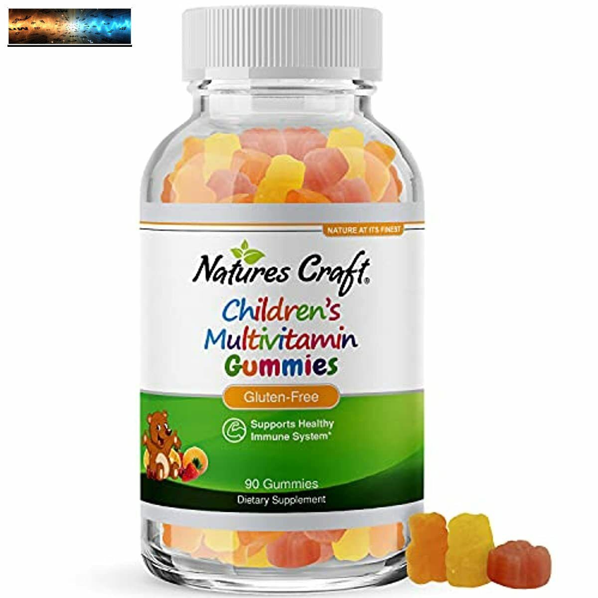 Vitaminas en gomitas para apoyo inmunológico de niños - Suplementos naturales de vitaminas para niños