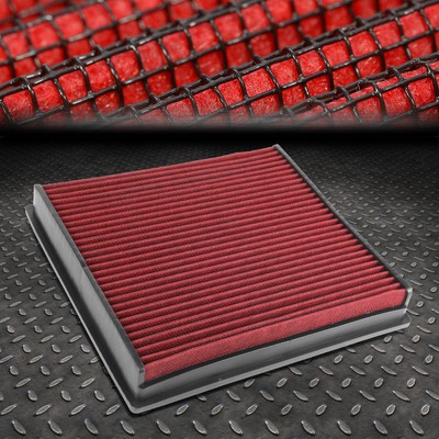 ДЛЯ AUDI A6 3,2 л/QUATTRO 3,0 л 2006-2017 МОЮЩИЙСЯ ВОЗДУШНЫЙ ФИЛЬТР С ОТКИДНОЙ КРАСНОЙ ПАНЕЛЬЮ