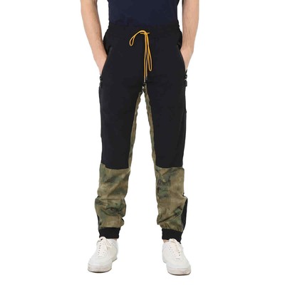 Pre-owned Rhude Black / Camo Nylon Jogger Pants