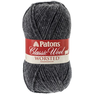 Spinrite 244077-225 Classic Wool Yarn-Dark Grey Mix (5Pk)