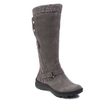 

Женские сапоги до середины икры Baretraps Adele Grey, обувь 9,5, средний (B,M) BHFO 4522, Gunmetal, Adele
