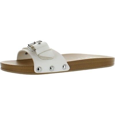 

Женские шлепанцы Esprit Winny White Buckle Pool Slides 6 Medium (B,M) BHFO 9998, Белый