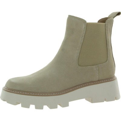 

Ботинки челси на замшевой подошве Dolce Vita Womens Jaelyn с замшевой подошвой без шнуровки BHFO 8299, Dune suede, Jaelyn