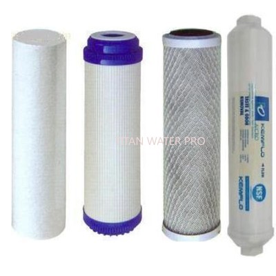 Replacement Water Filters Set 4 Pc Set