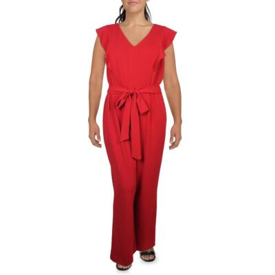 Женский красный комбинезон Kasper Womens с V-образным вырезом и широкими светодиодными вставками XXL BHFO 4860
