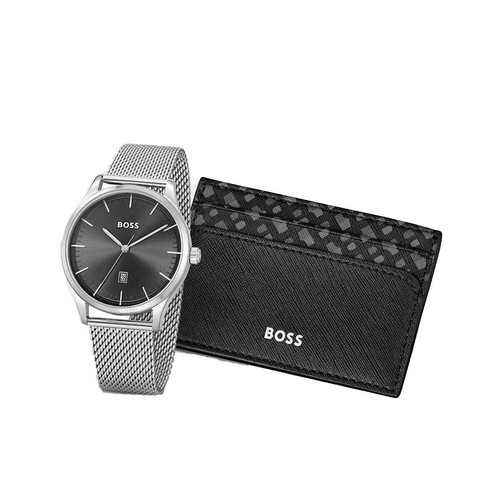 Pre-owned Hugo Boss Men's Watch  1570159 (ø 43 Mm)