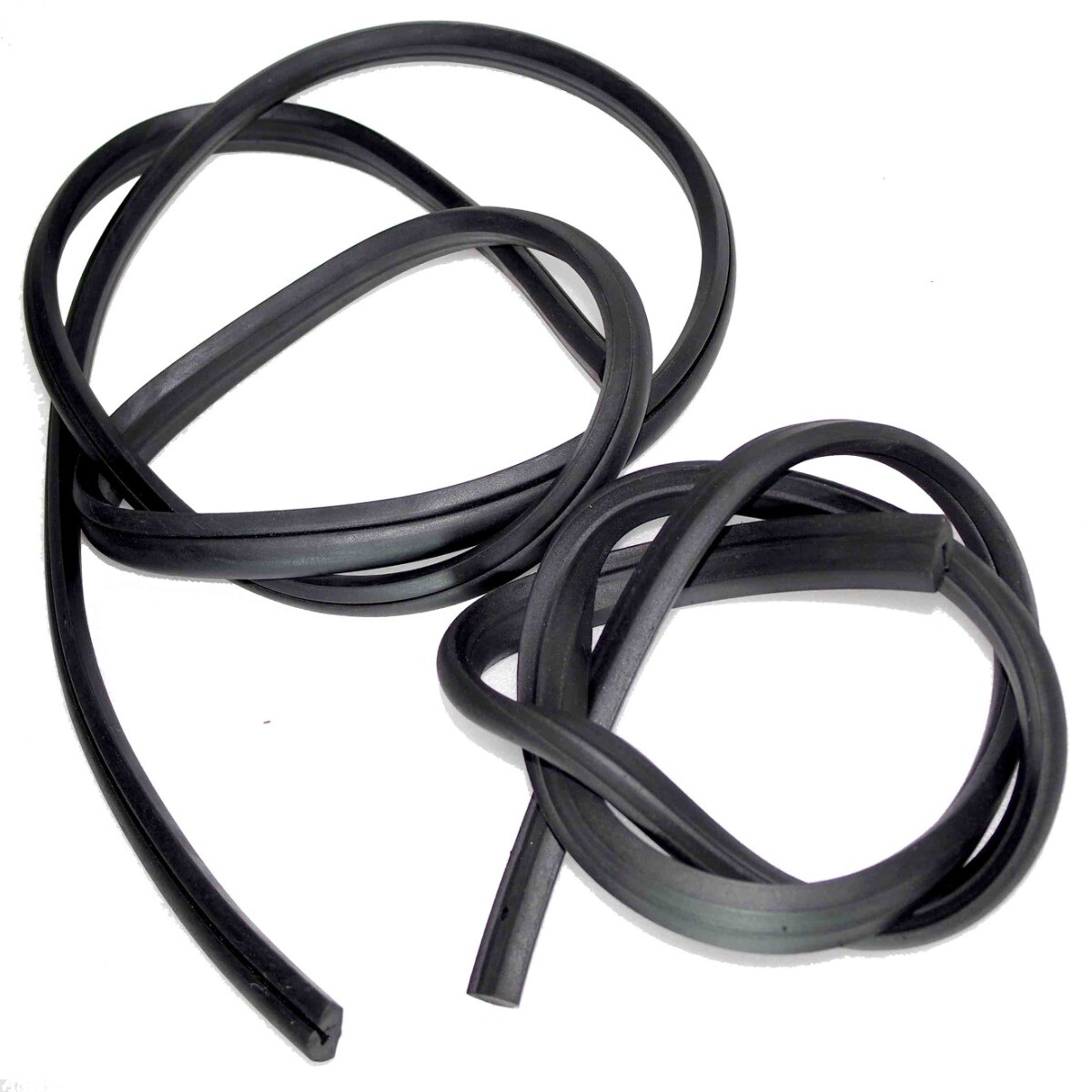 Lambretta Vespa Px Lml Legshield Toolbox Glove Box Rubber surround Black