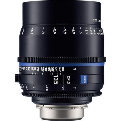 Компактный кинообъектив Zeiss CP.3 135mm T2.1 для Canon EF, ножки №2184-953