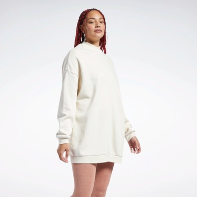 

Reebok Classics Wmns Natural Dye Small Logo Crewneck Women неокрашенный, Бежевый