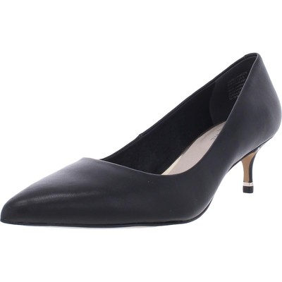 Kenneth Cole / Нью-Йоркские женские туфли-лодочки Riley 50 из кожи на каблуке в виде котенка BHFO 3879