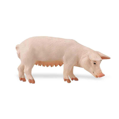 Sow Pig Safari Farm Safari Ltd СОБИРАЕТ НОВЫЕ игрушки для животных