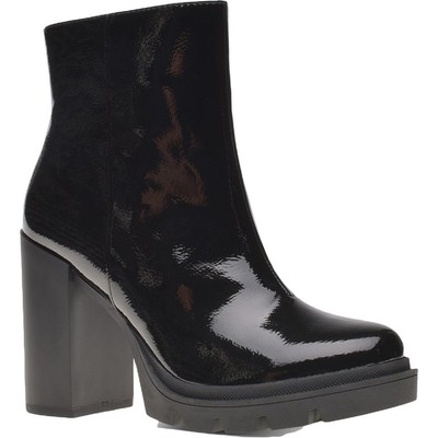 

Черные лакированные ботильоны Wild Pair Vanessa 7,5 Medium (B,M) BHFO 7877, Black patent