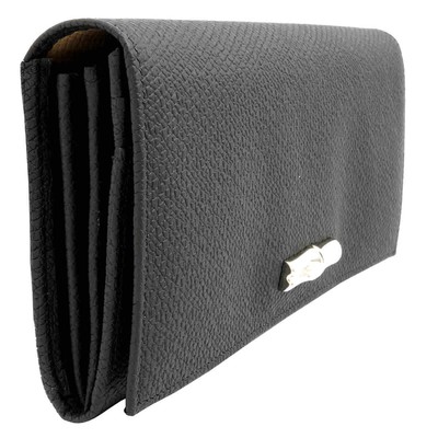 Pre-owned Longchamp Roseau Black Ladies 3.9 X 7.7 In Wallets L3146hpn001 L3146hpn001