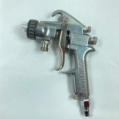 DEVILBISS JGX-502 Spray Gun Suction Type Professional Finish Body Only Silver