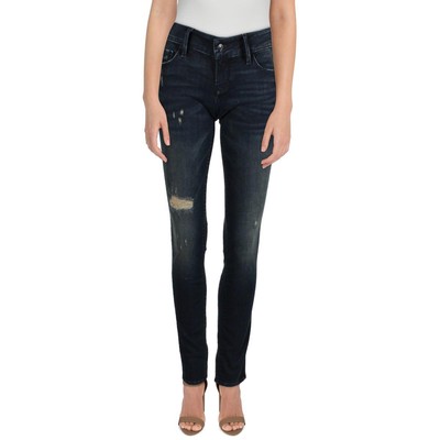 

Женские темно-синие джинсы из денима средней посадки Black Orchid со средней посадкой  BHFO 1323, Navy