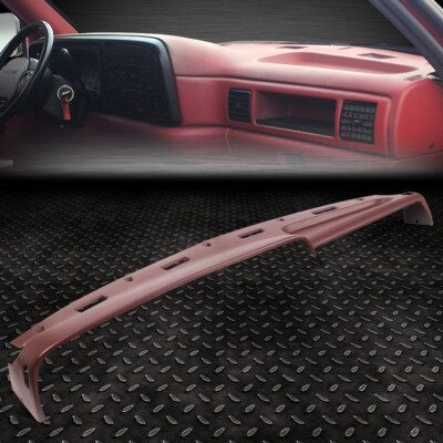 ДЛЯ 94-97 DODGE RAM TRUCK 1500 2500 3500 КРЫШКА ПРИБОРНОЙ ПАНЕЛИ НАКЛАДКА НА ОБОДОК КРАСНЫЙ