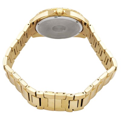 Pre-owned Bulova Phantom Quartz Crystal Champagne Dial Men's Watch 97a179