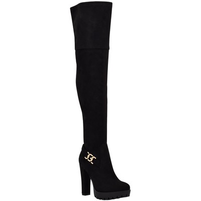

Guess Женские черные ботфорты Tailia 8,5 Средний (B,M) BHFO 4662, Черный, Tailia