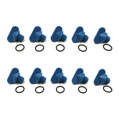 Mercruiser Manifold Engine Block Drain Plug Kit(Pack of 10) 22-806608A02&18-4226