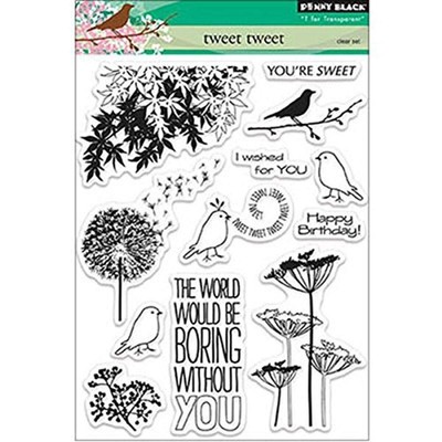 Decorative Rubber Stamps Tweet Tweet 30-156