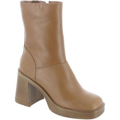 Женские ботинки до середины икры Steve Madden Fantsie Tan, размер 8,5, средний (B,M) BHFO 5786