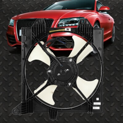 ДЛЯ 02-07 MITSUBISHI LANCER OE STYLE ВЕНТИЛЯТОР ОХЛАЖДЕНИЯ КОНДЕНСАТОРА ПЕРЕМЕННОГО ТОКА В СБОРЕ MI31131111