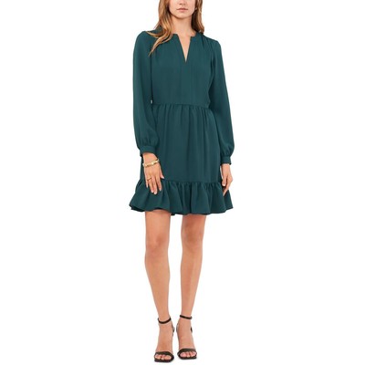 Женское платье-клеш с оборками от Vince Camuto BHFO 7794