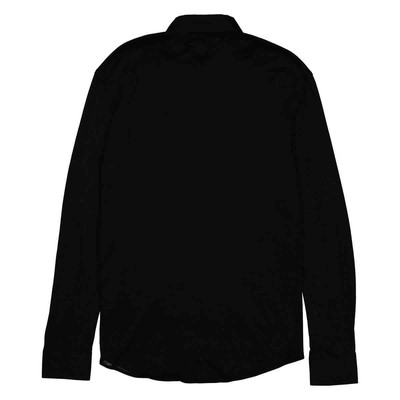 Pre-owned Burberry Men's Black Detachable Quilted Panel Formal Shirt, Brand Size 38 (neck