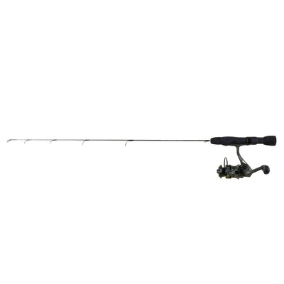 Clam Bravo Solid Carbon Blank 28'' Light Rod And Reel Combo