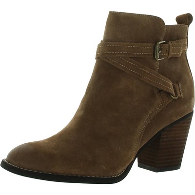 Женские замшевые ботильоны Sam Edelman Myra Brown, обувь 9, средний (B,M) BHFO 3955